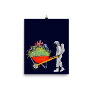 Floral Astronaut 2
