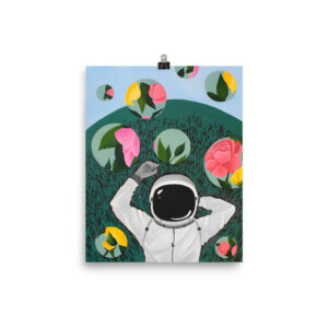 Floral Astronaut 1