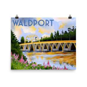 Waldport Poster Painting