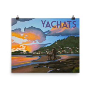 Yachats Poster Painting