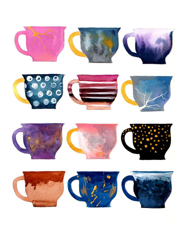 Artist Teacups