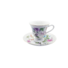 tall victorian teacup and saucer